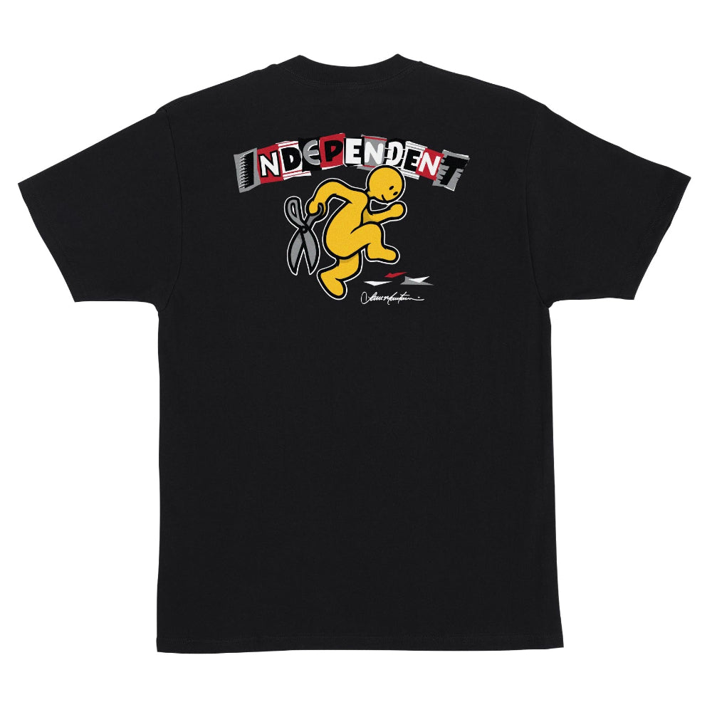 INDEPENDENT LANCE MOUNTAIN RANSOM HEAVYWEIGHT S/S T-SHIRT - BLACK