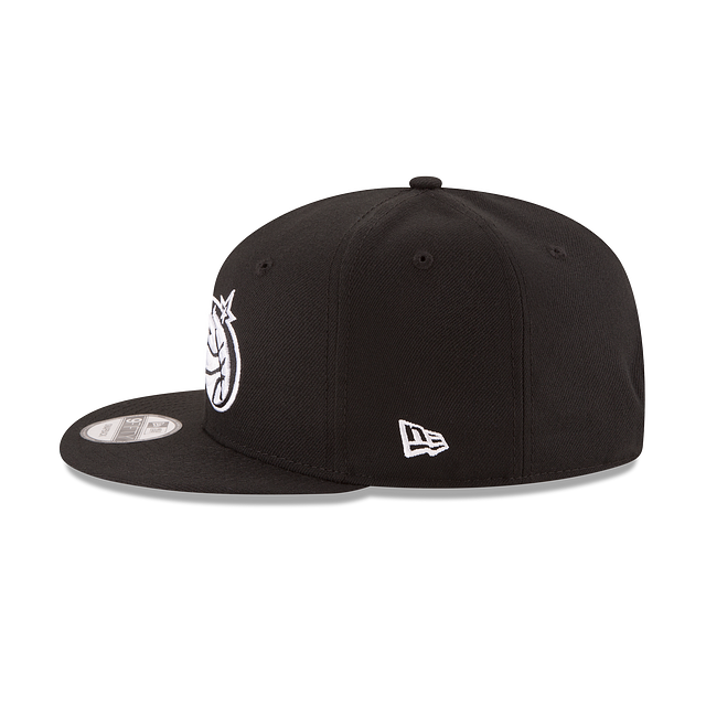 ORLANDO MAGIC 9FIFTY NBA NEW ERA BLACK SNAPBACK HAT