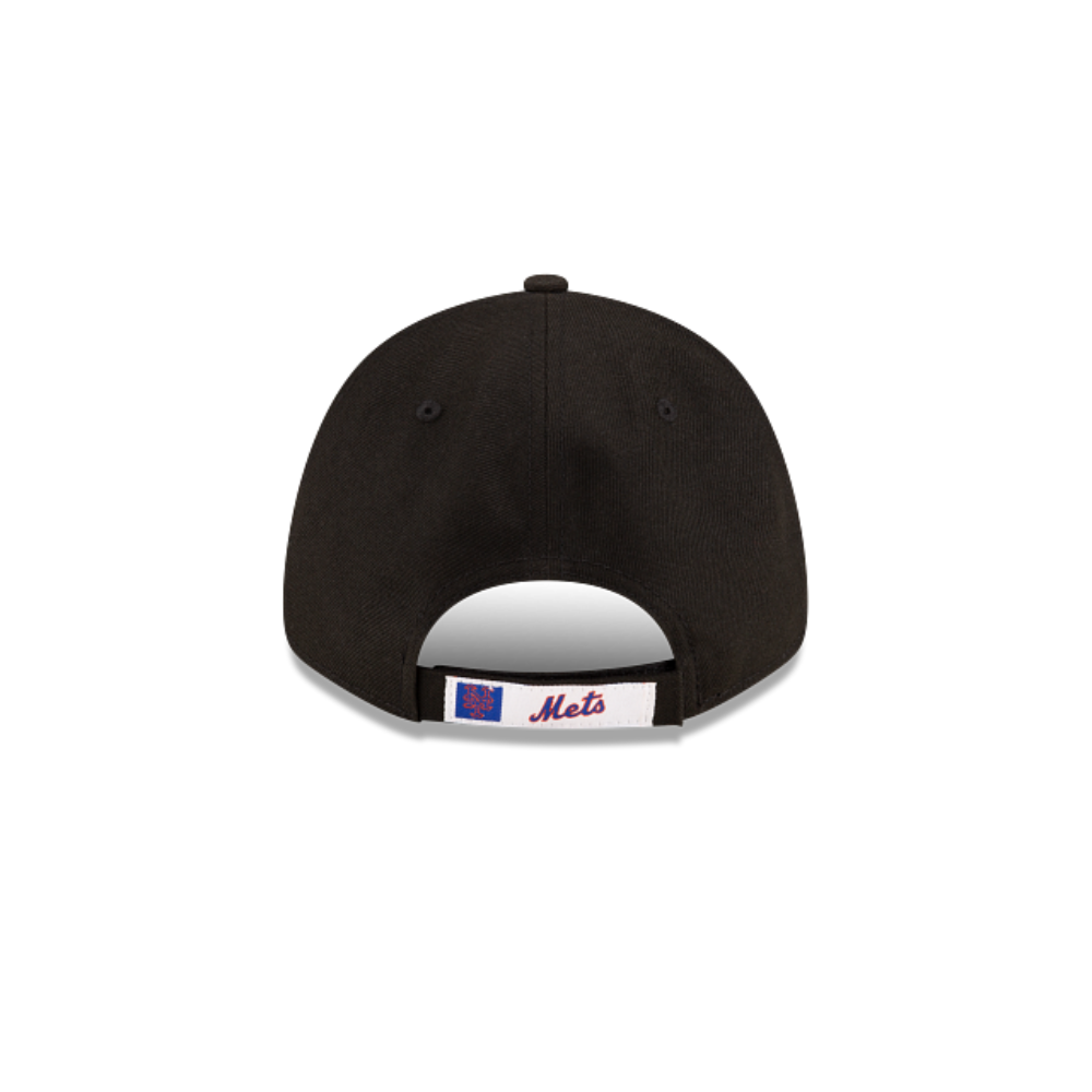 NEW YORK METS NEW ERA 9FORTY ADJUSTABLE BLACK HAT