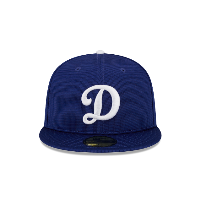 LOS ANGELES DODGERS 59FIFTY NEW ERA BLUE WHITE "D" LOGO FITTED HAT