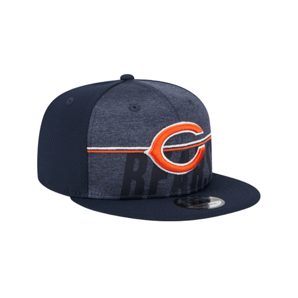 CHICAGO BEARS 9FIFTY NEW ERA TRAINING CAMP NAVY SNAPBACK HAT