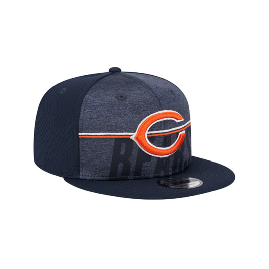 CHICAGO BEARS 9FIFTY NEW ERA TRAINING CAMP NAVY SNAPBACK HAT
