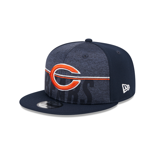 CHICAGO BEARS 9FIFTY NEW ERA TRAINING CAMP NAVY SNAPBACK HAT