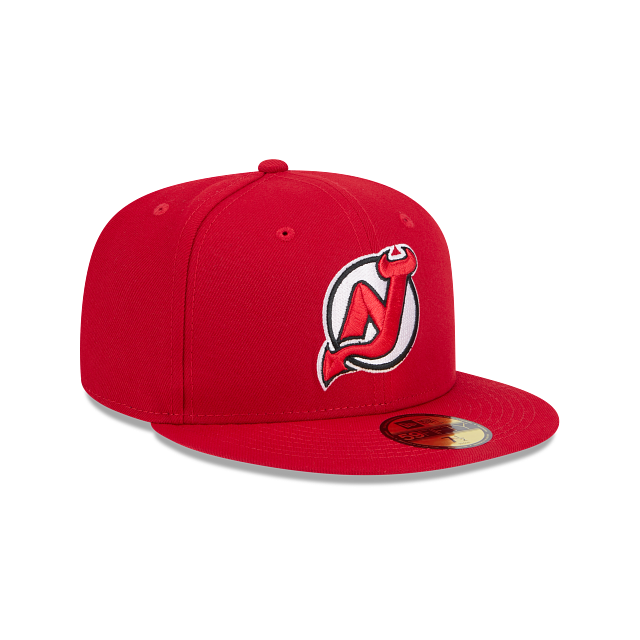 NEW JERSEY DEVILS NEW ERA NHL 59FIFTY RED FITTED HAT