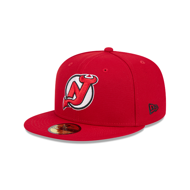 NEW JERSEY DEVILS NEW ERA NHL 59FIFTY RED FITTED HAT