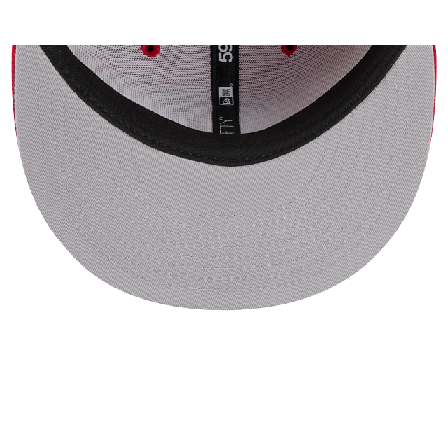 NEW JERSEY DEVILS NEW ERA NHL 59FIFTY RED FITTED HAT