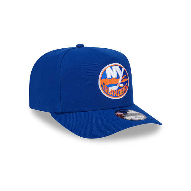 NEW YORK ISLANDERS 9FIFTY A-FRAME NEW ERA NHL BLUE SNAPBACK HAT