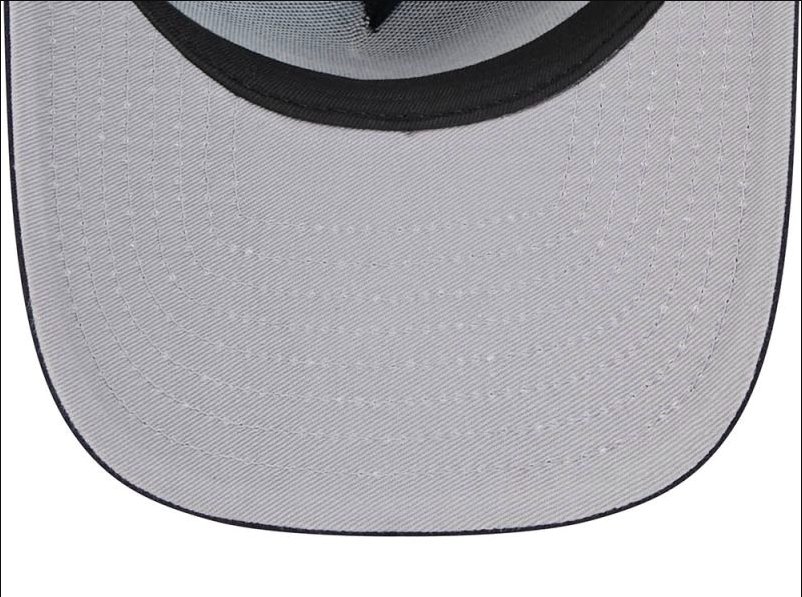 PENN STATE NITTANY LIONS 9FIFTY A-FRAME NEW ERA NHL NAVY SCRIPT SNAPBACK HAT