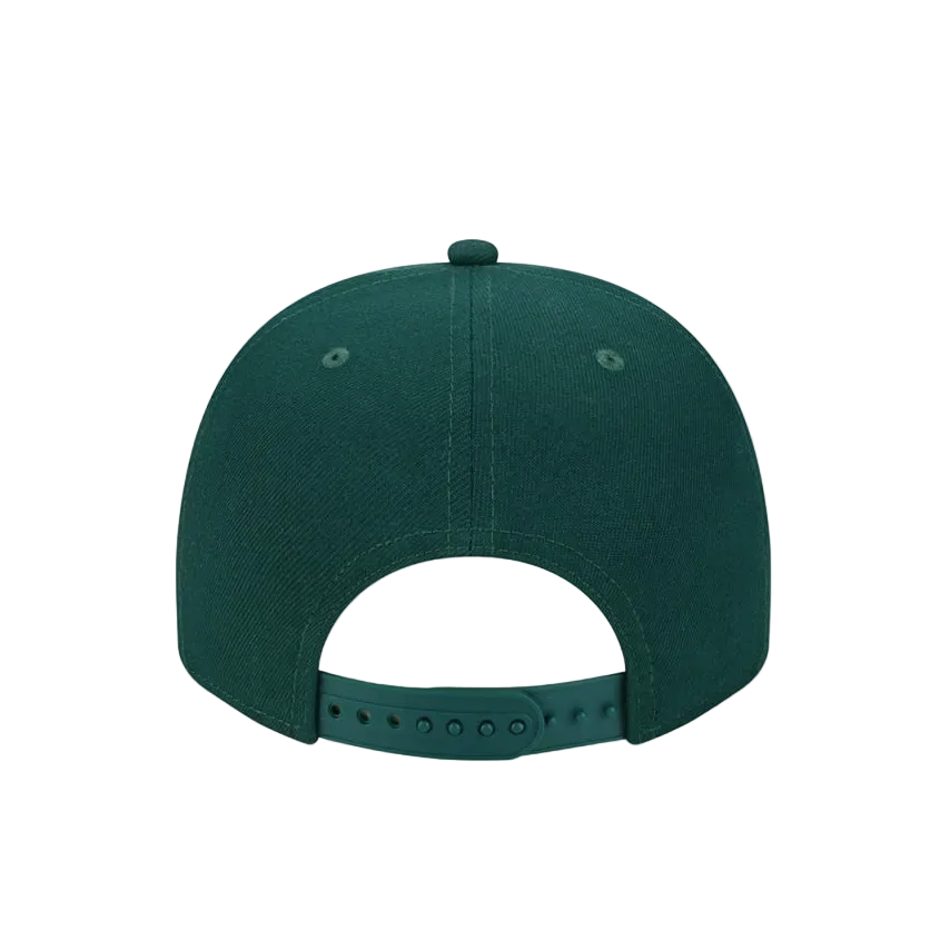 MICHIGAN STATE SPARTANS 9FIFTY A-FRAME NEW ERA NHL GREEN SCRIPT SNAPBACK HAT