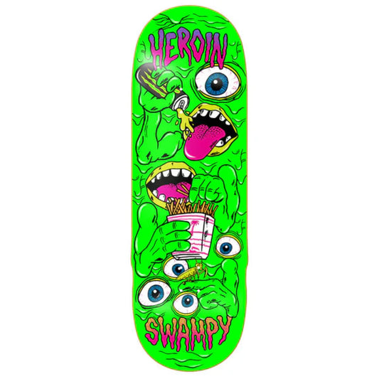 HEROIN SWAMPY MUTATE OR DIE DECK - 10.25"
