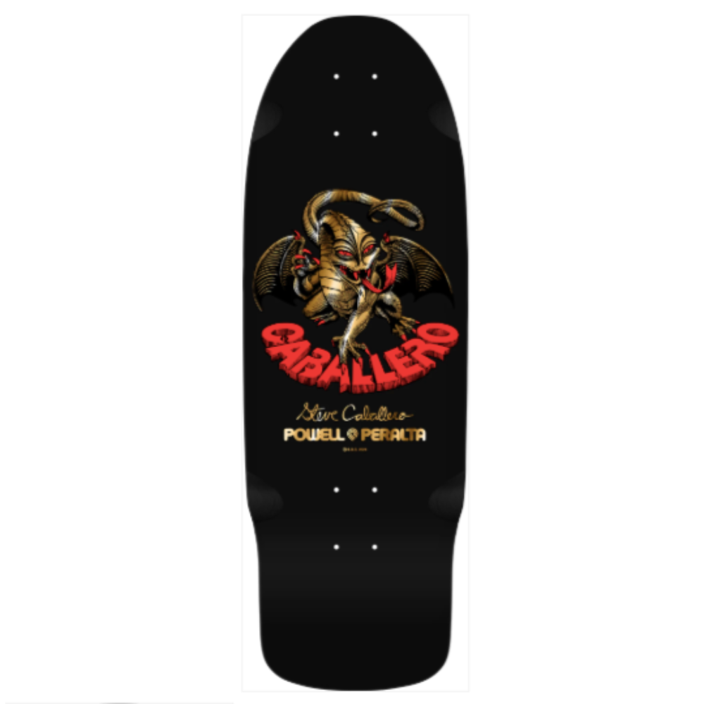 BONES BRIGADE SERIES 16 STEVE CABALLERO SKATEBOARD DECK - 10.09"