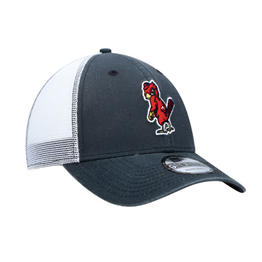 ST. LOUIS CARDINALS NEW ERA COOPERSTOWN TRUCKER 9FORTY ADJUSTABLE HAT - NAVY