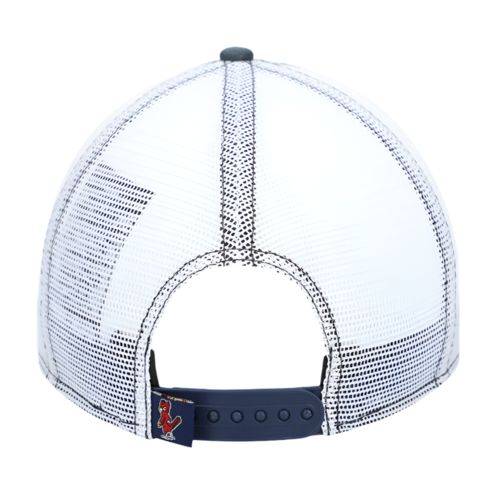 ST. LOUIS CARDINALS NEW ERA COOPERSTOWN TRUCKER 9FORTY ADJUSTABLE HAT - NAVY