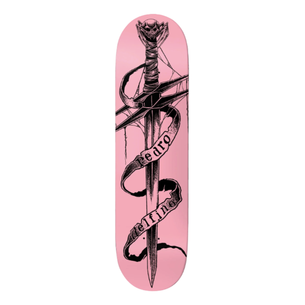 DEATHWISH PEDRO DELFINO ROSEFYRE DECK - 8.5"