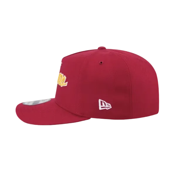 USC TROJANS 9FIFTY A-FRAME NEW ERA NHL RED SCRIPT SNAPBACK HAT