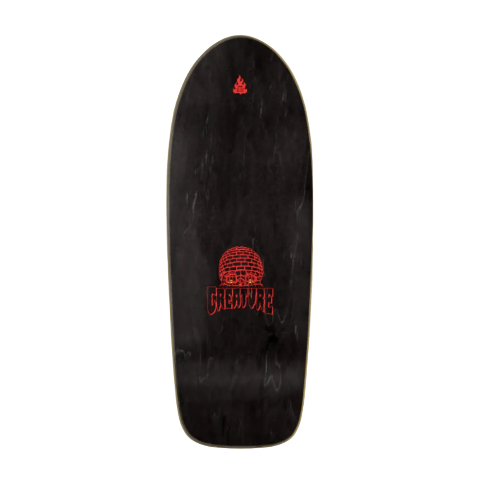 CREATURE DOOM SKULL SKATEBOARD DECK 10.4" X 29.1"