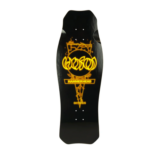 HOSOI O.G. HAMMERHEAD YELLOW SHOCKER DECK – 10.5"X31"