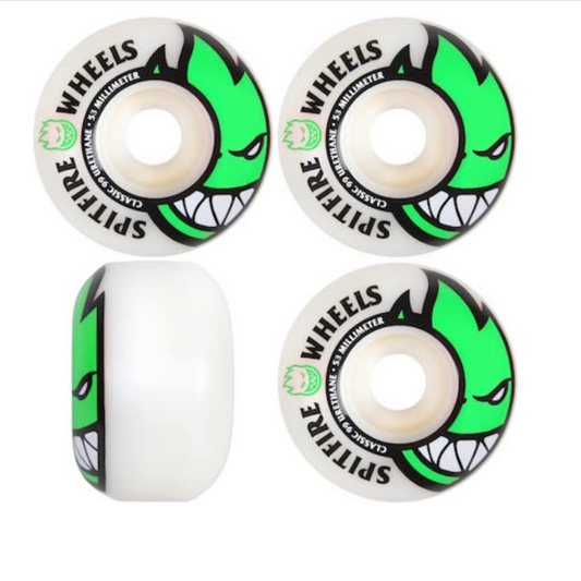 SPITFIRE BIGHEAD 53MM 99A NEON GREEN WHEELS