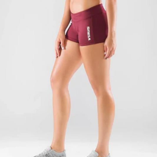 VIRUS ECO22 STAY COOL DATA SHORT - BURGUNDY