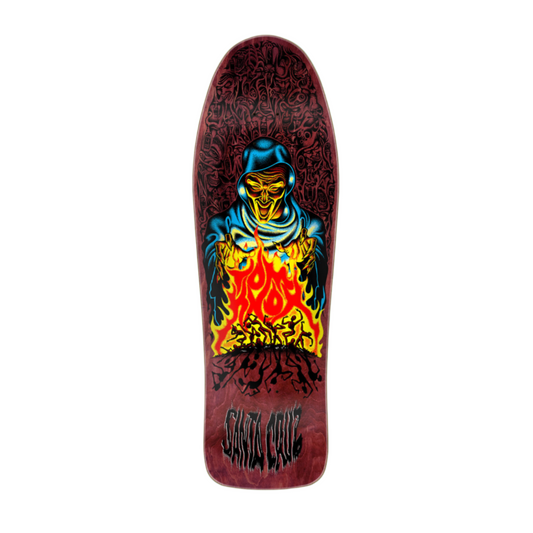 SANTA CRUZ KNOX FIREPIT REISSUE DECK PURPLE- 10.07" x 31.275"