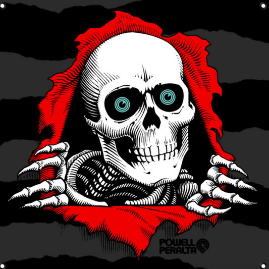 POWELL PERALTA BONES RIPPER BANNER 30X30