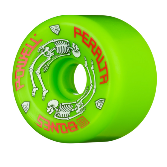 POWELL PERALTA 64MM G-BONES 97A WHEELS 4PK- GREEN