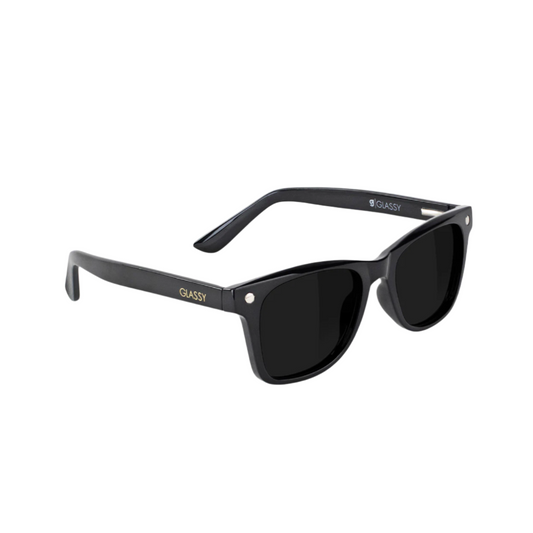 GLASSY SUN HATERS HARPER PREMIUM POLARIZED - MATTE BLACKOUT