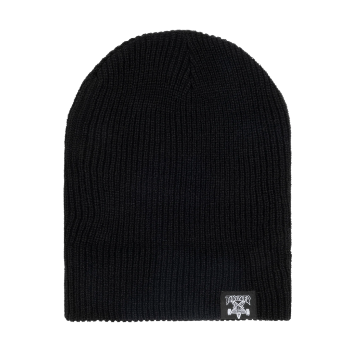 THRASHER SKATE & DESTROY BEANIE - BLACK