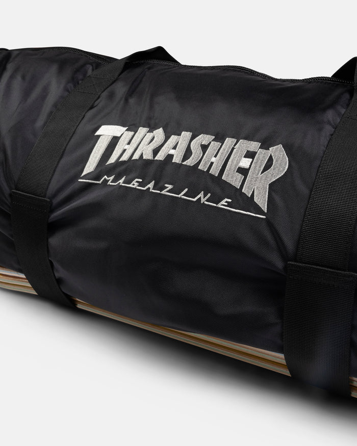 THRASHER SKATE MAG BLACK DUFFEL BAG