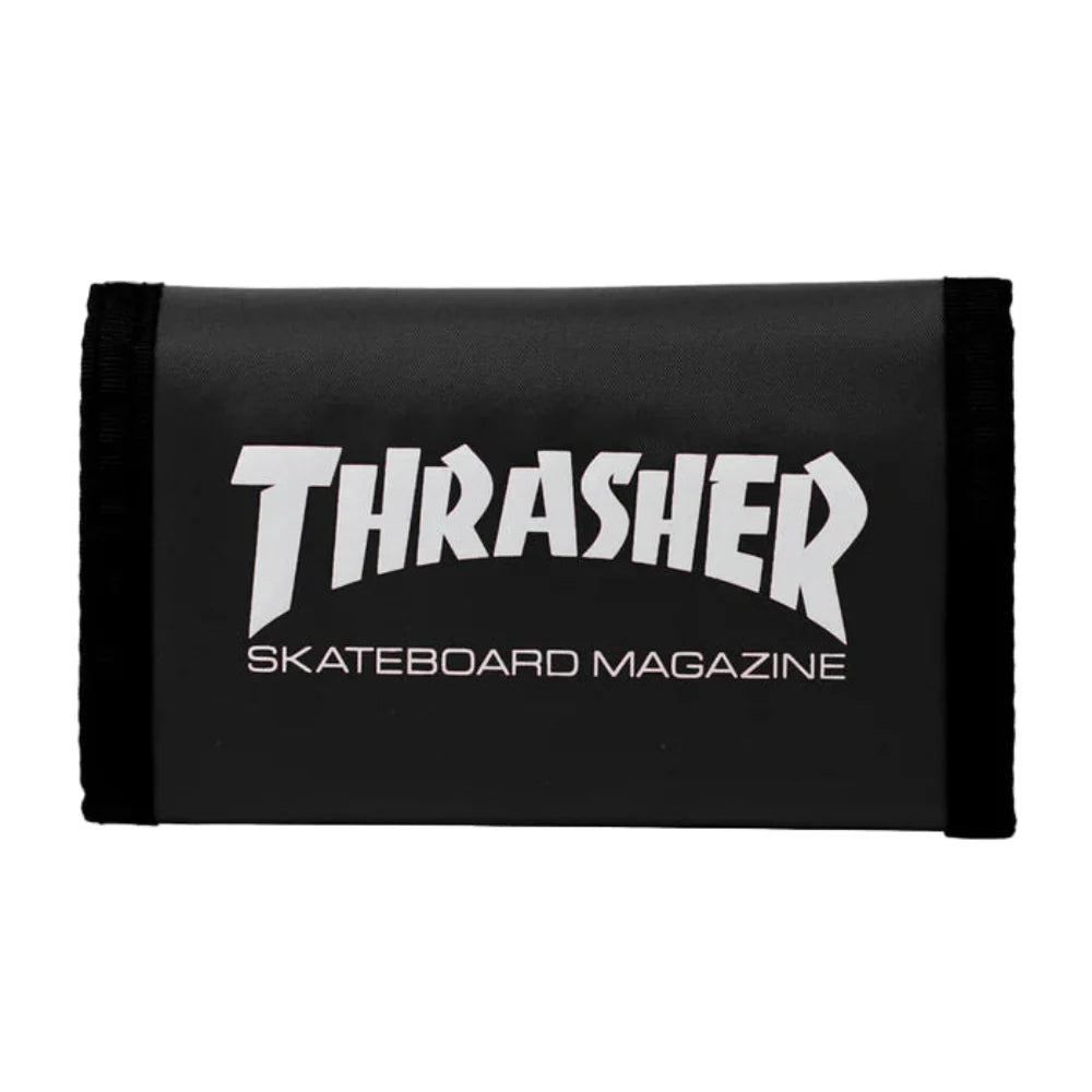 THRASHER SKATE MAG BLACK WALLET