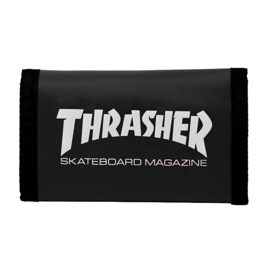 THRASHER SKATE MAG BLACK WALLET