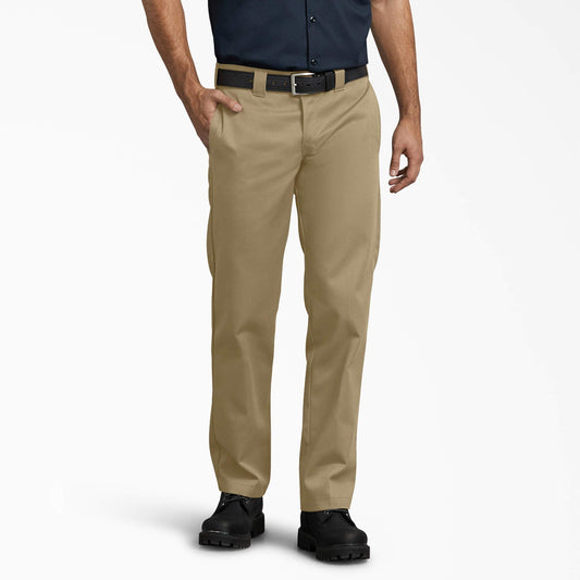 DICKIES 873 Slim Fit Work Pants Tan