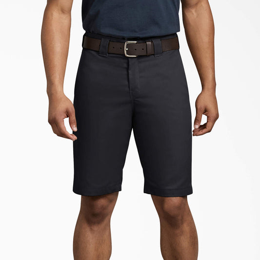 DICKIES REGULAR FIT WORK SHORTS, 11" - BLACK