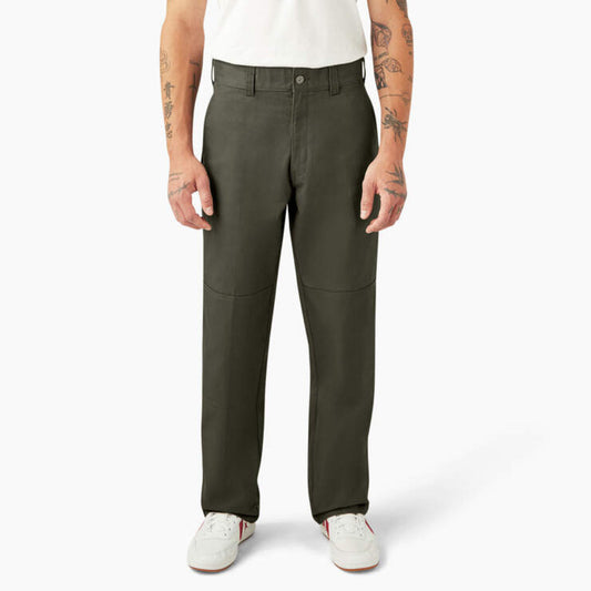 DICKIES X SPITFIRE DOUBLE KNEE PANTS - OLIVE GREEN