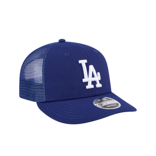 LOS ANGELES DODGERS 9FIFTY NEW ERA LOW PROFILE BLUE MESH SNAPBACK HAT