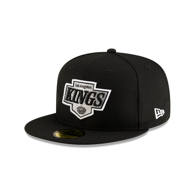 LOS ANGELES KINGS NEW ERA NHL 59FIFTY BLACK FITTED HAT