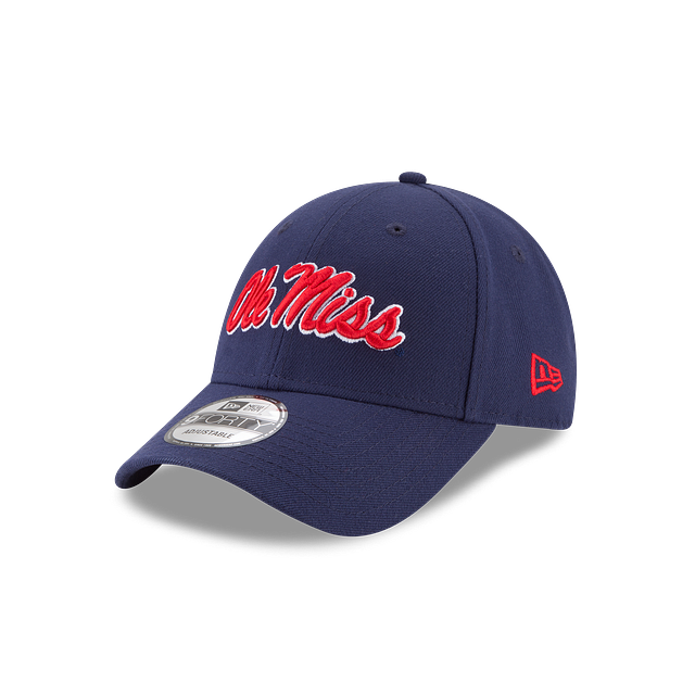 OLE MISS REBELS 9FORTY NEW ERA NAVY ADJUSTABLE HAT