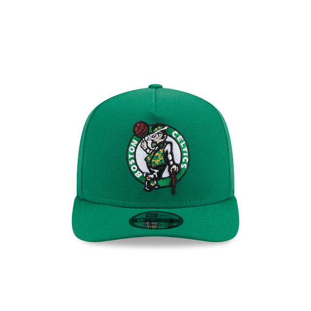 BOSTON CELTICS NEW ERA NBA 9FIFTY A-FRAME GREEN SNAPBACK HAT