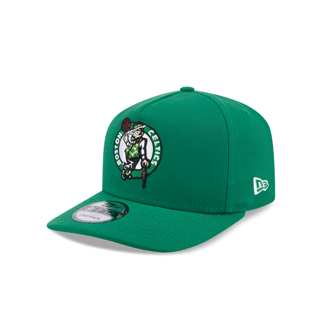 BOSTON CELTICS NEW ERA NBA 9FIFTY A-FRAME GREEN SNAPBACK HAT