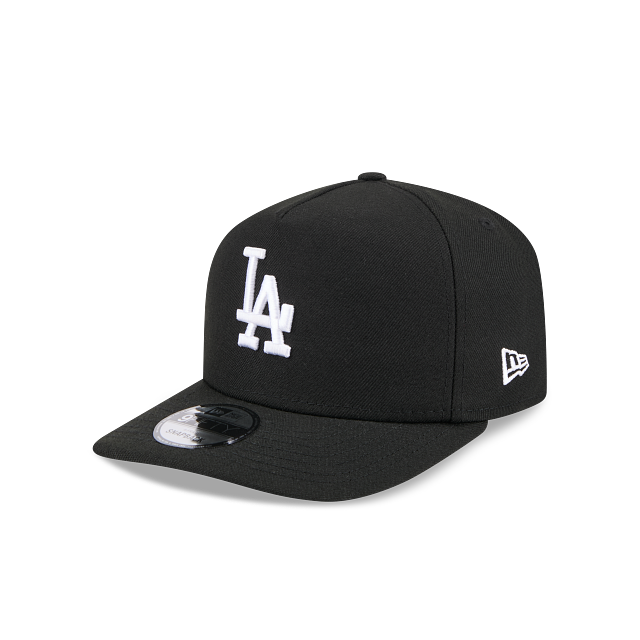 LOS ANGELES DODGERS NEW ERA MLB 9FIFTY A-FRAME BLACK/WHITE SNAPBACK HAT