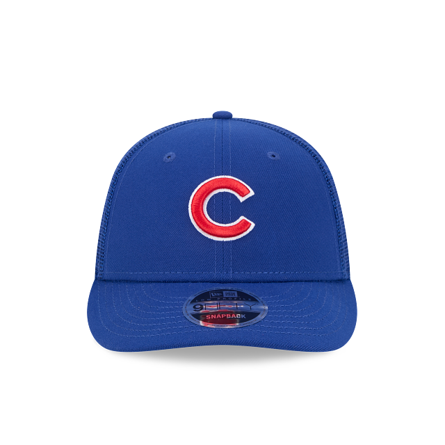 CHICAGO CUBS 9FIFTY NEW ERA LOW PROFILE BLUE MESH SNAPBACK HAT