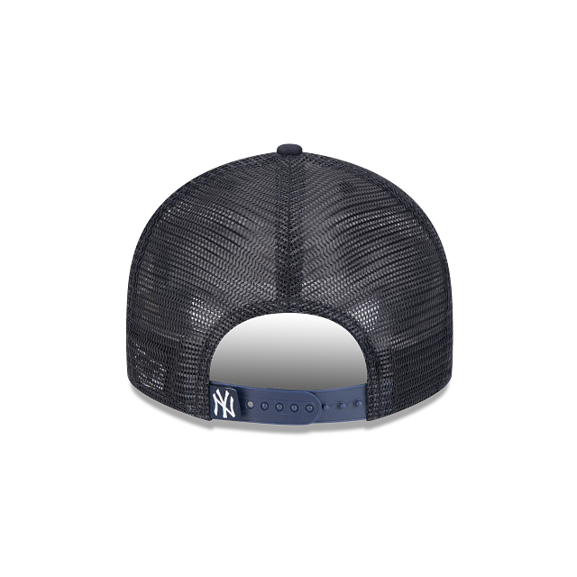 NEW YORK YANKEES 9FIFTY NEW ERA LOW PROFILE DARK NAVY MESH SNAPBACK HAT