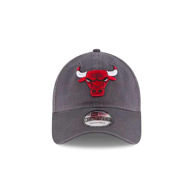 CHICAGO BULLS 9TWENTY NEW ERA CORE CLASSIC GREY ADJUSTABLE HAT