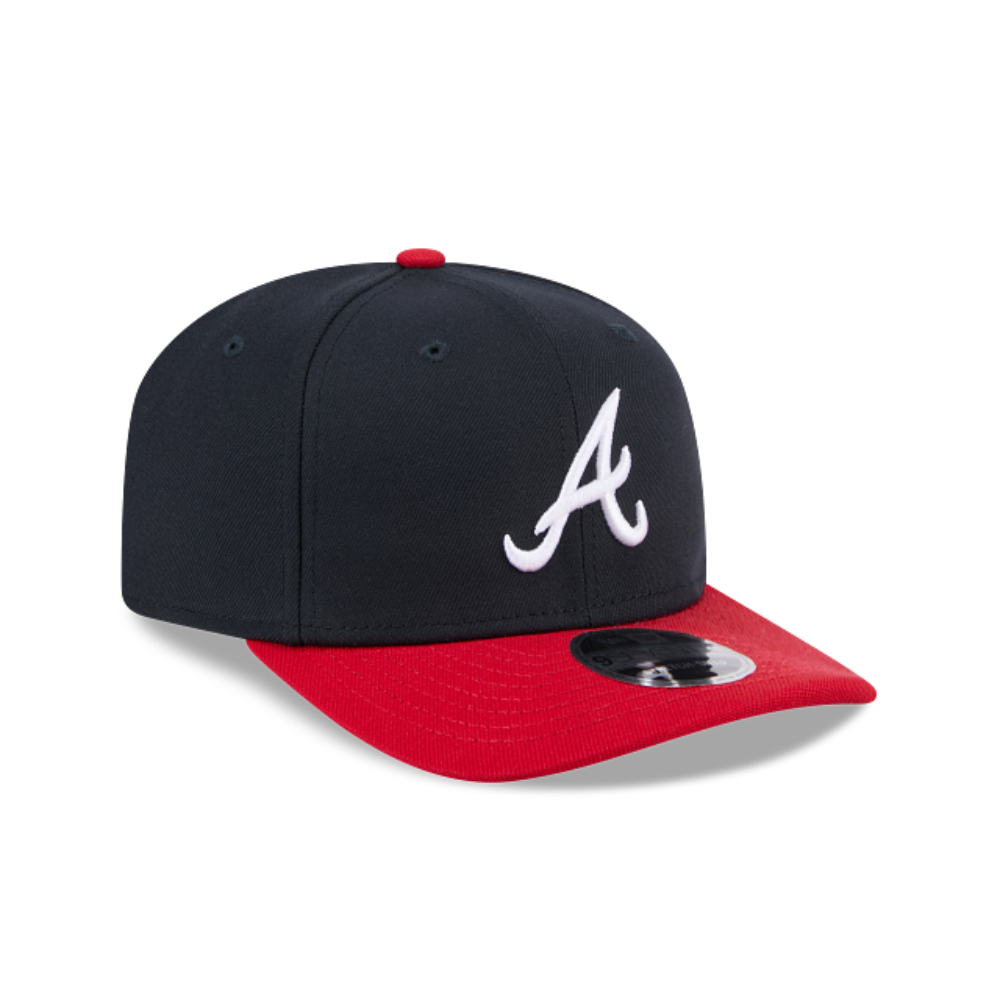ATLANTA BRAVES 9SEVENTY NEW ERA DARK NAVY 2TONE SNAPBACK HAT