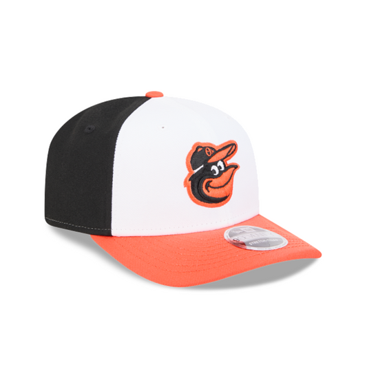 BALTIMORE ORIOLES 9SEVENTY NEW ERA BLACK/ORANGE/WHITE SNAPBACK HAT