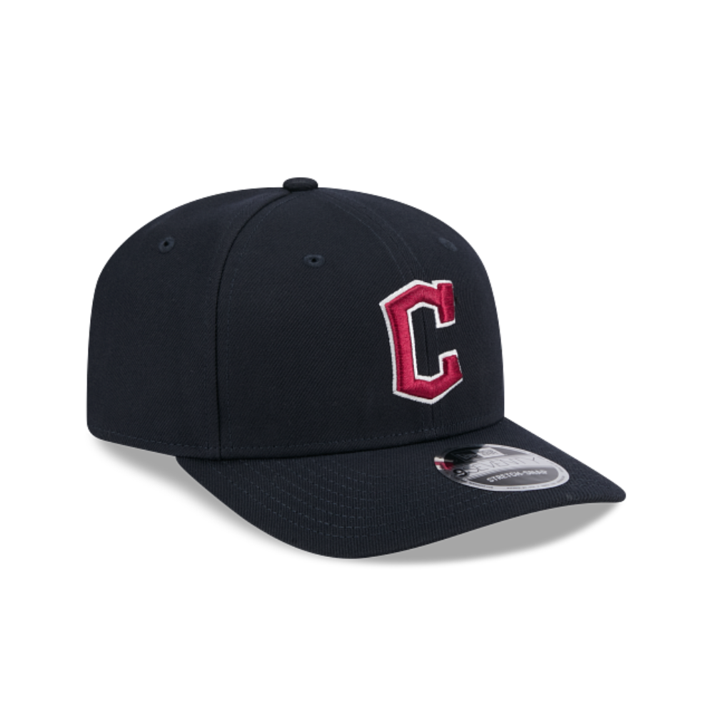 CLEVELAND GUARDIANS 9SEVENTY NEW ERA DARK NAVY SNAPBACK HAT