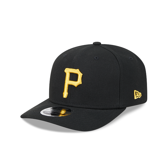 PITTSBURGH PIRATES 9SEVENTY NEW ERA BLACK SNAPBACK HAT