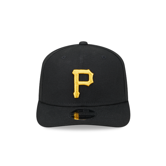 PITTSBURGH PIRATES 9SEVENTY NEW ERA BLACK SNAPBACK HAT