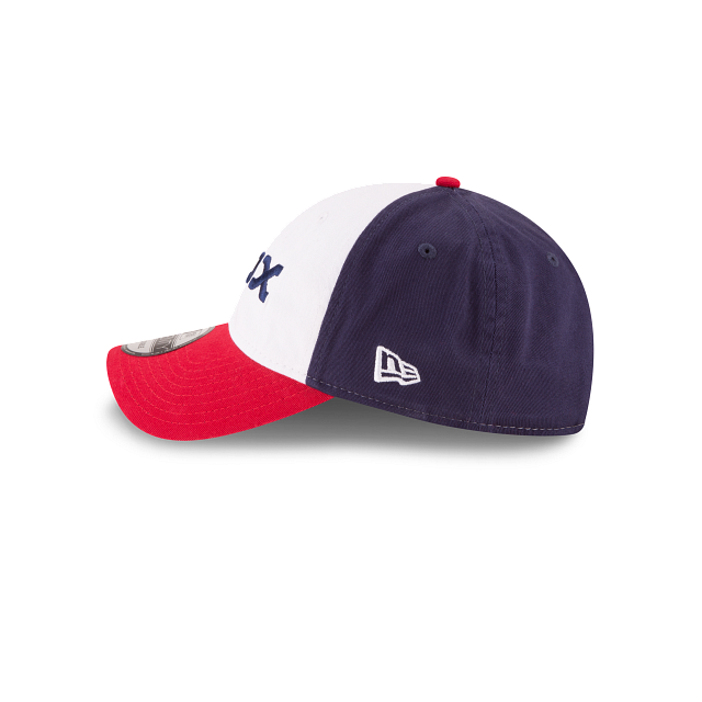 CHICAGO WHITE SOX NEW ERA 9TWENTY CORE CLASSIC RED BLUE & WHITE ADJUSTABLE HAT
