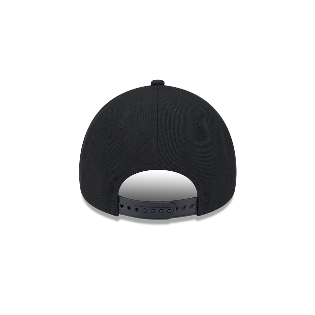 ANAHEIM DUCKS 9FORTY A-FRAME NEW ERA BLACK SNAPBACK HAT